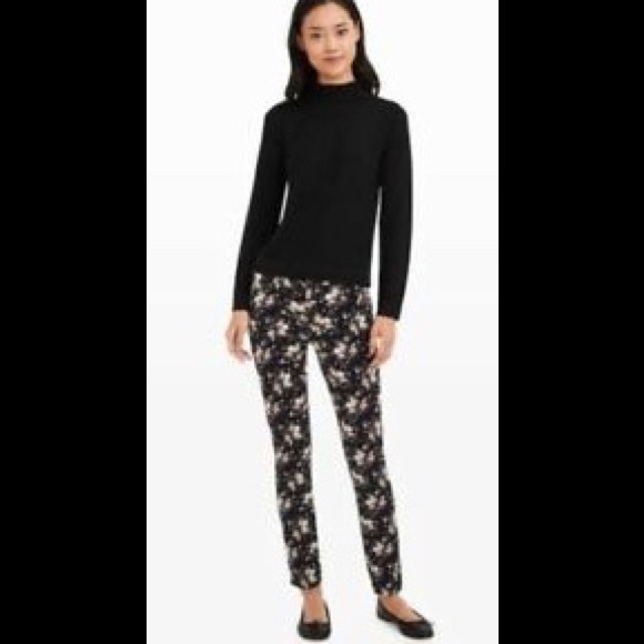 ❤️Club Monaco Floral Print Alessia Corduroy Pant 6 - Picture 1 of 4